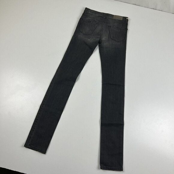 Diesel Women’s Jeans 23 0RZ62 Livier Super Slim Jegging Black Denim - Picture 12 of 12